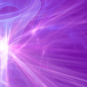 Hoidon energiaa ja valoa, abstrakti energiamaisema, värikkäät valoilmiöt ja säteet, symboloi paranem.